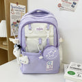 Travel Backpack Laptop Friendly Multiple Compartments Padded Straps