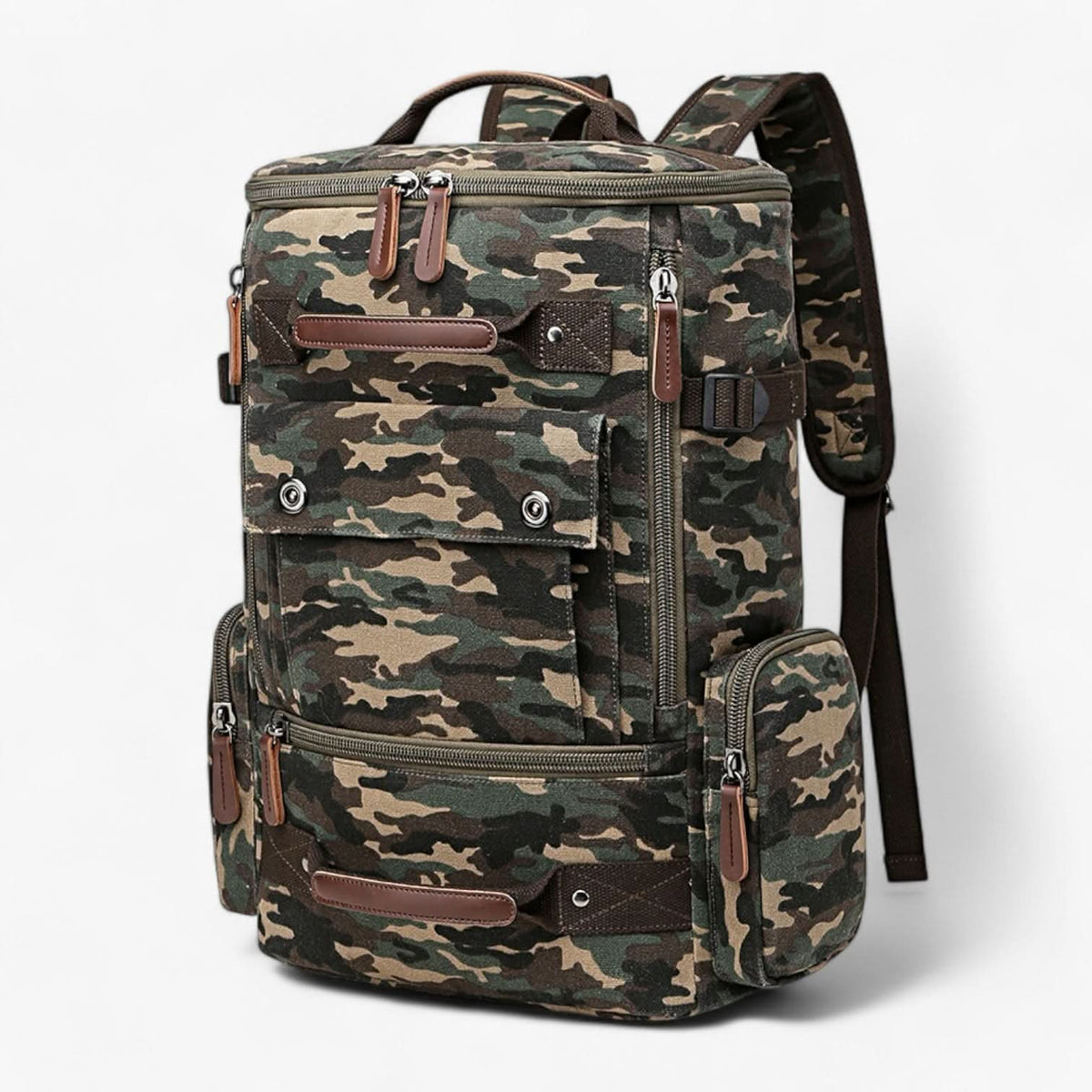 Travel Backpack Large Capacity Laptop Compartment Padded Shoulder Straps
