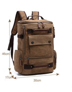 Travel Backpack Large Capacity Laptop Compartment Padded Shoulder Straps