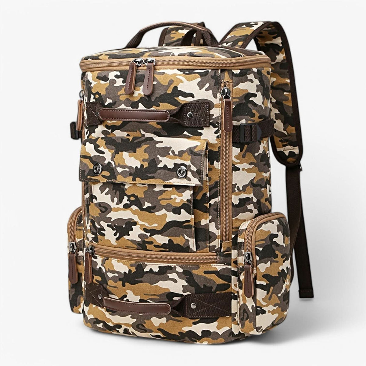 Travel Backpack Large Capacity Laptop Compartment Padded Shoulder Straps