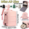 Travel Backpack Large Capacity Separate Shoe Compartment