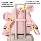 Travel Backpack Large Capacity Separate Shoe Compartment