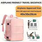 Travel Backpack Large Capacity Separate Shoe Compartment