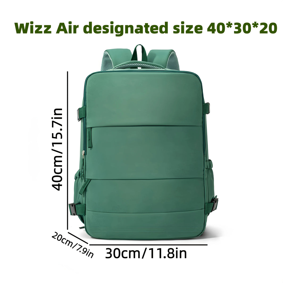 Travel Backpack Large Capacity Separate Shoe Compartment