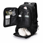 Travel Backpack Large Capacity Water-Resistant Polyester