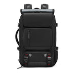 Travel Backpack Separate Shoe Compartment Waterproof Fits 15.6in Laptop