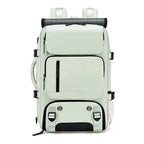 Travel Backpack Separate Shoe Compartment Waterproof Fits 15.6in Laptop