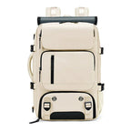 Travel Backpack Separate Shoe Compartment Waterproof Fits 15.6in Laptop