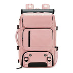 Travel Backpack Separate Shoe Compartment Waterproof Fits 15.6in Laptop
