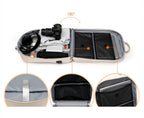 Travel Backpack Slash-Resistant Fabric Hidden Zippers USB Port