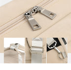 Travel Backpack Slash-Resistant Fabric Hidden Zippers USB Port