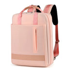 Travel Backpack Slash-Resistant Fabric Hidden Zippers USB Port