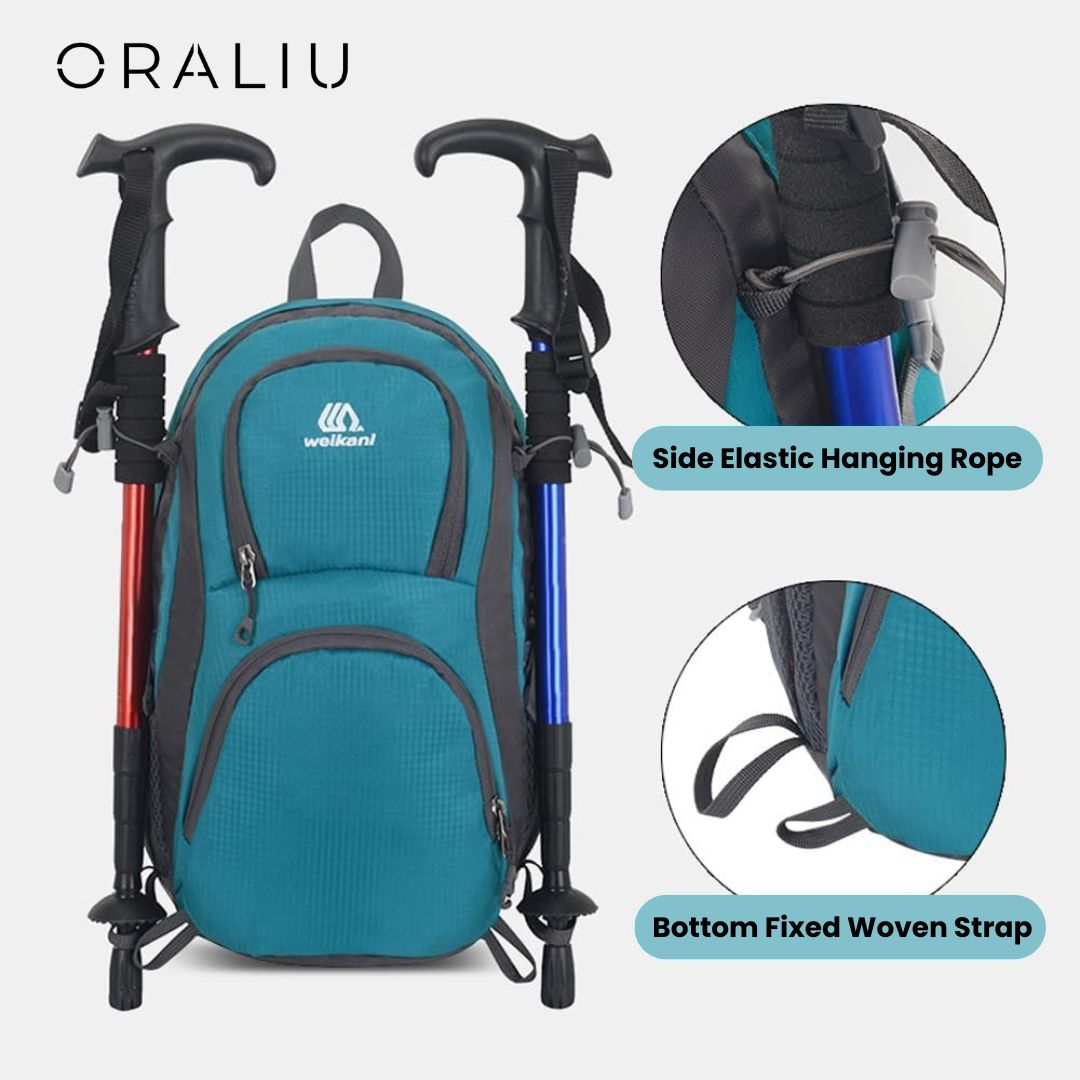 Travel Backpack Ultralight Waterproof Nylon Ventilated Back Support
