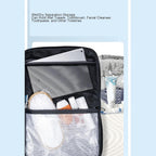 Travel Backpack Vacuum Compression Built-In Pump Expandable 56–75L