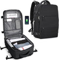 Travel Backpack Water-Resistant USB Charging Laptop Compartment