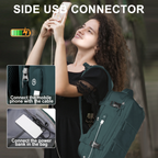 Travel Backpack Water-Resistant USB Charging Laptop Compartment