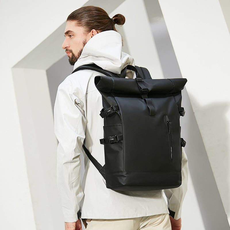 Travel Backpack Waterproof & Expandable Double Joint Shoulder Straps