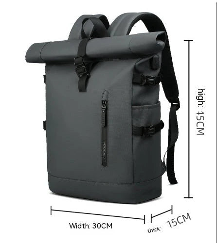 Travel Backpack Waterproof Expandable Laptop Pocket