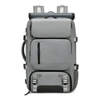 Travel Backpack Waterproof Integrated USB Port & Shoe Compartment
