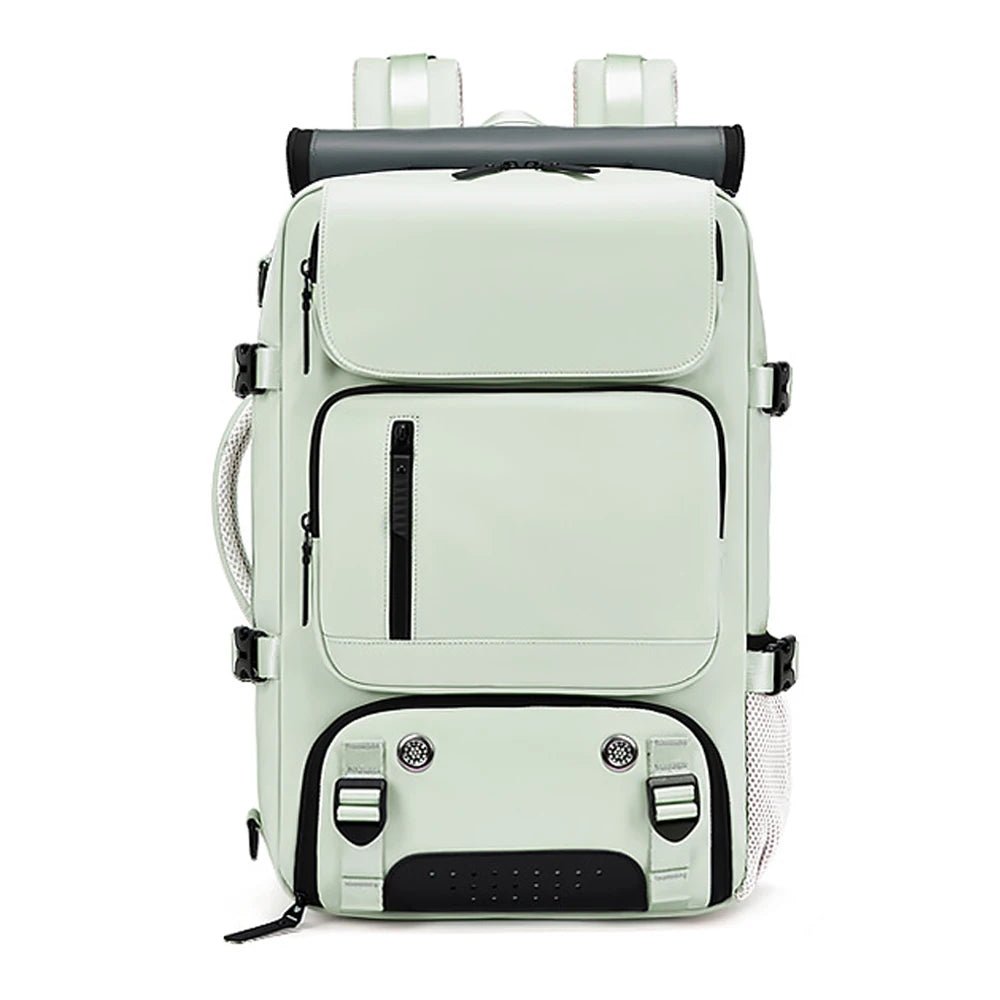 Travel Backpack Waterproof Integrated USB Port & Shoe Compartment