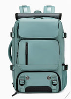 Travel Backpack Waterproof Integrated USB Port & Shoe Compartment
