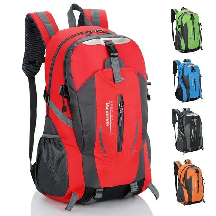 Travel Backpack Waterproof Multiple Compartments Padded Straps