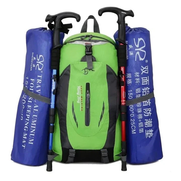 Travel Backpack Waterproof Multiple Compartments Padded Straps