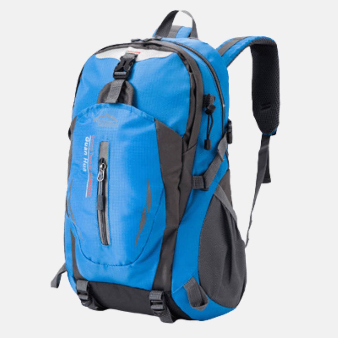 Travel Backpack Waterproof Multiple Compartments Padded Straps