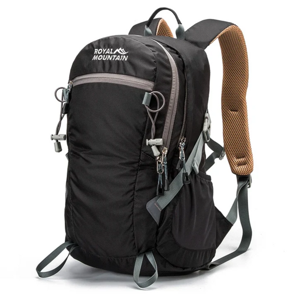 Travel Backpack Waterproof Nylon 30L Multiple Compartments