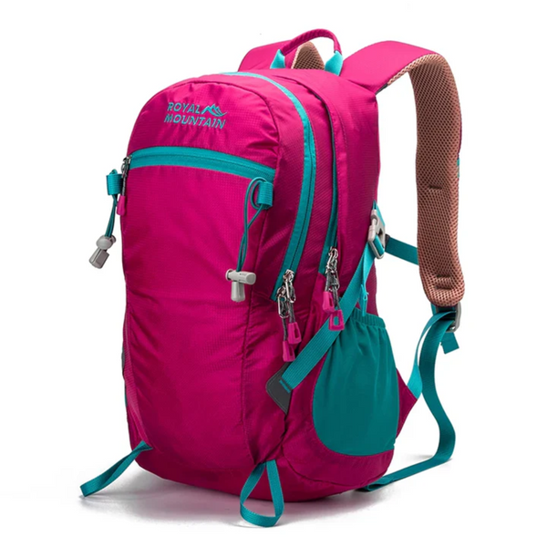 Travel Backpack Waterproof Nylon 30L Multiple Compartments
