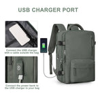 Travel Backpack Waterproof Nylon 35L Ergonomic Padded Straps