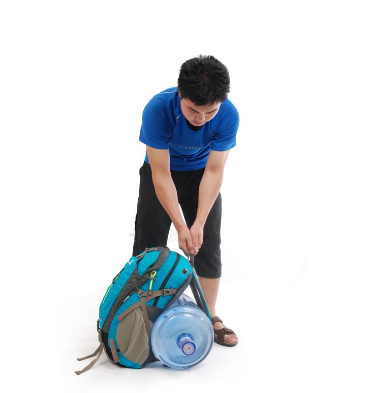 Travel Backpack Waterproof Nylon Large Capacity Adjustable Straps