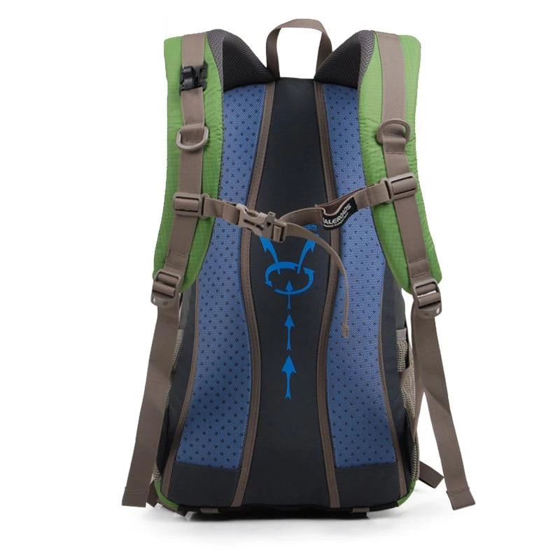 Travel Backpack Waterproof Nylon Large Capacity Adjustable Straps