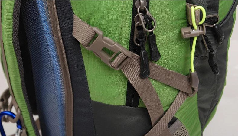 Travel Backpack Waterproof Nylon Large Capacity Adjustable Straps