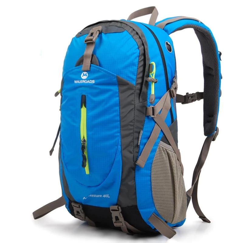 Travel Backpack Waterproof Nylon Large Capacity Adjustable Straps