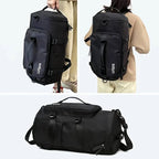 Travel Backpack Waterproof Oxford Multiple Compartments Ergonomic Padded Straps