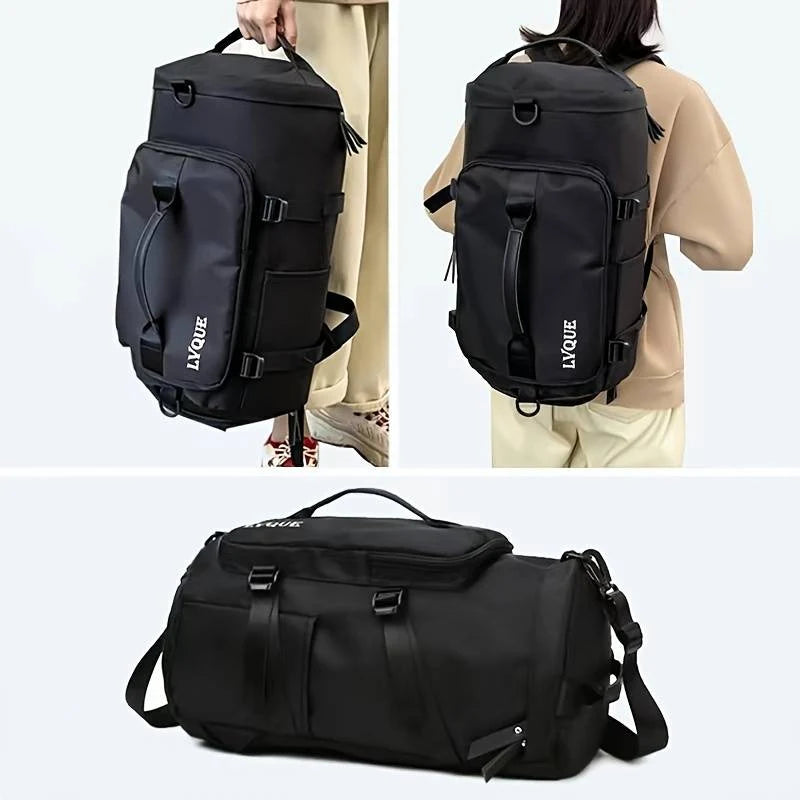 Travel Backpack Waterproof Oxford Multiple Compartments Ergonomic Padded Straps