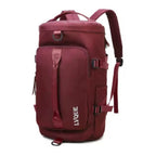 Travel Backpack Waterproof Oxford Multiple Compartments Ergonomic Padded Straps