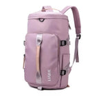 Travel Backpack Waterproof Oxford Multiple Compartments Ergonomic Padded Straps