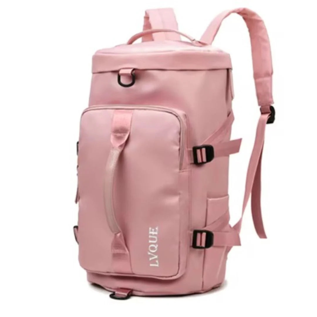 Travel Backpack Waterproof Oxford Multiple Compartments Ergonomic Padded Straps