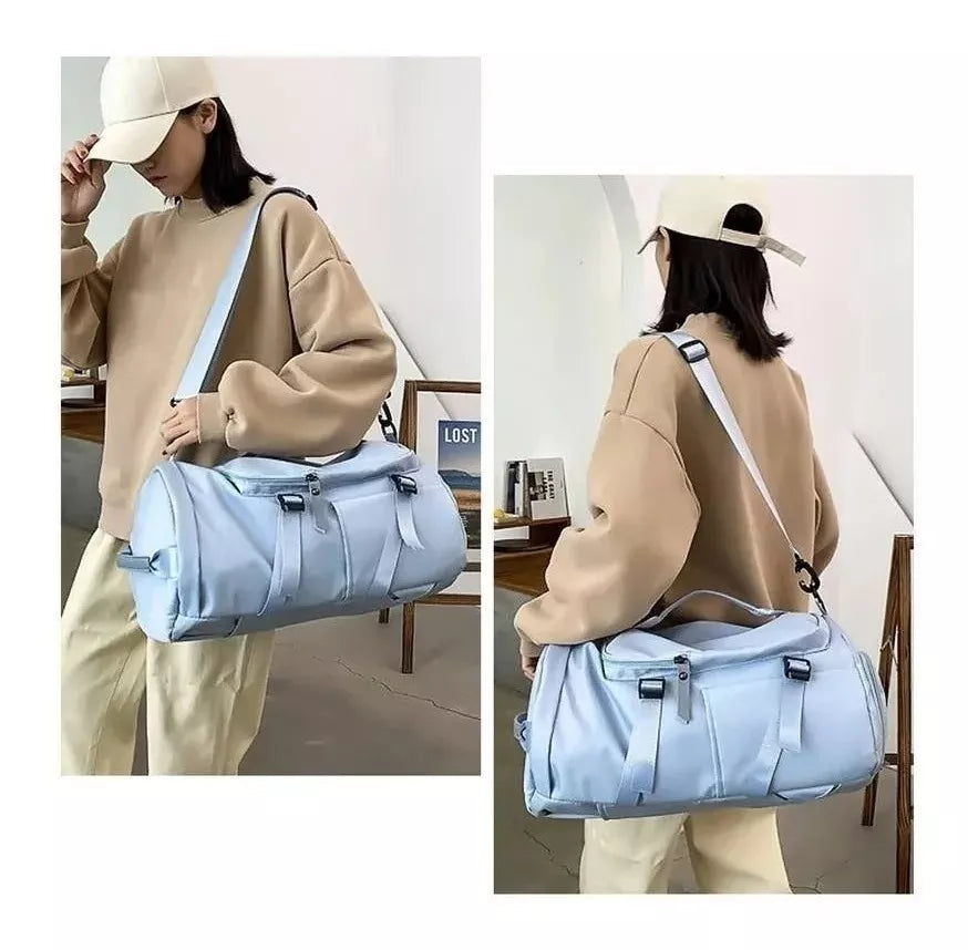 Travel Backpack Waterproof Oxford Multiple Compartments Ergonomic Padded Straps