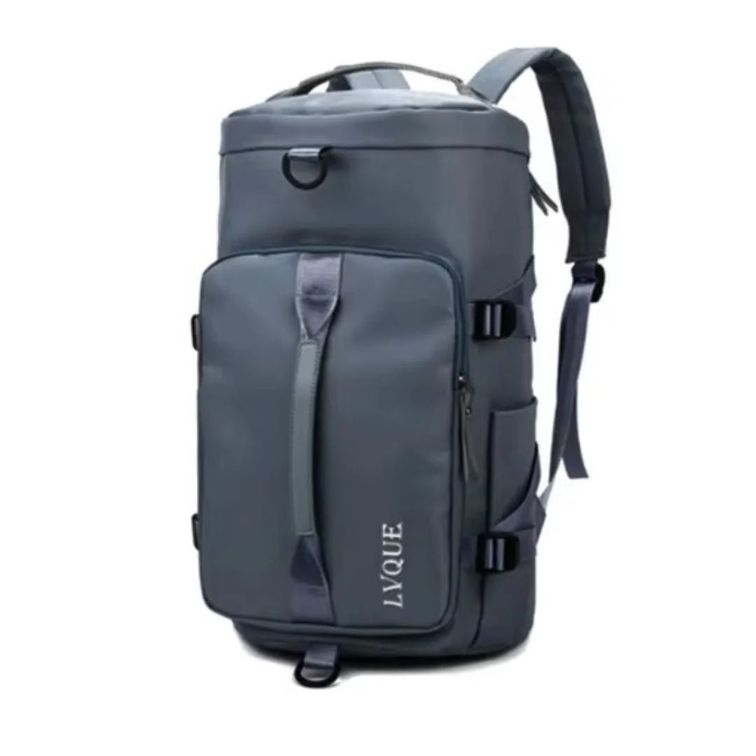 Travel Backpack Waterproof Oxford Multiple Compartments Ergonomic Padded Straps
