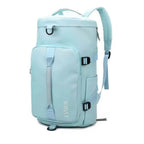 Travel Backpack Waterproof Oxford Multiple Compartments Ergonomic Padded Straps