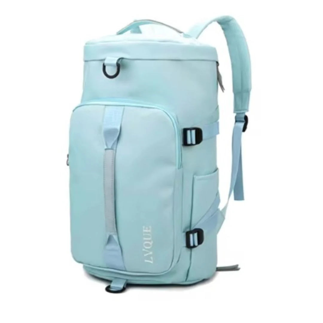 Travel Backpack Waterproof Oxford Multiple Compartments Ergonomic Padded Straps