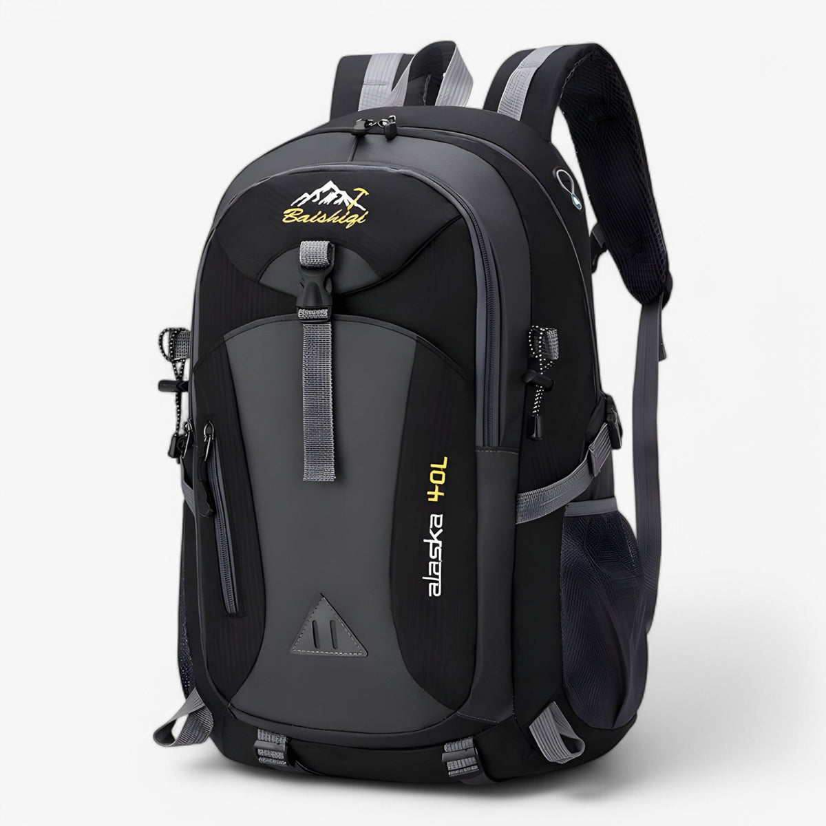 Travel Backpack Waterproof Ventilated Back Panel Padded Straps