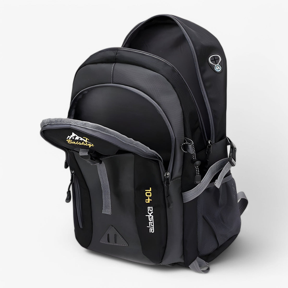 Travel Backpack Waterproof Ventilated Back Panel Padded Straps