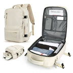 Travel Backpack Wet Compartment & Shoe Pocket