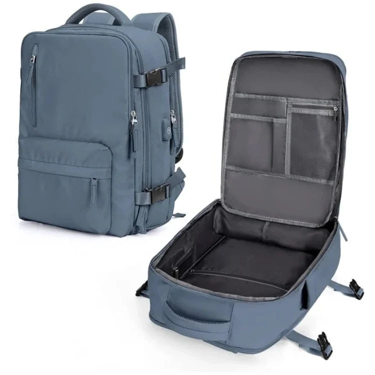 Travel Backpack Wet Compartment & Shoe Pocket