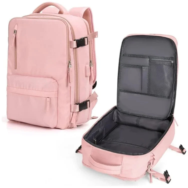 Travel Backpack Wet Compartment & Shoe Pocket