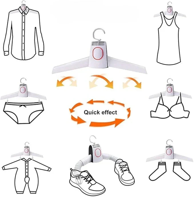 Travel Clothes Dryer Compact Foldable Quick-Dry & Odor-Resistant